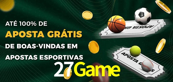 27Game Ate 100% de Aposta Gratis